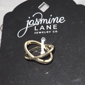 Jasmine Size 7  Lane Gold Infinity Ring